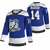 Tampa Bay Lightning 14 Patrick Maroon Blue Adidas 2020-21 Reverse Retro Alternate Jersey Dzhi,baseball caps,new era cap wholesale,wholesale hats